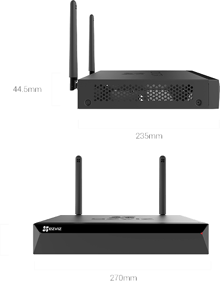NVR DE 8CH INALAMBRICO EZVIZ CS-X5S-R100-8W