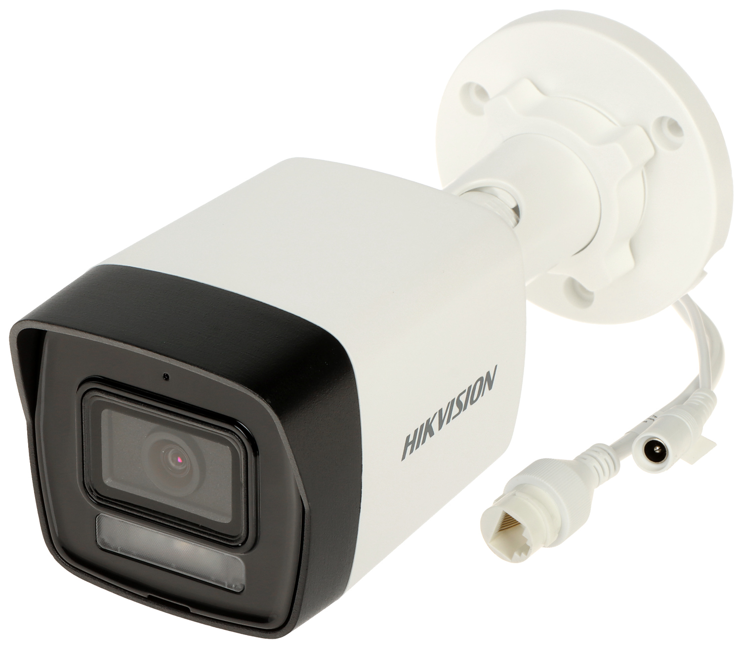 [Dual Light] Bala IP 4 Megapixel / Lente 2.8 mm / 30 mts IR + 30 mts Luz Blanca / Micrófono Integrado / ACUSENSE Lite / Exterior IP67 / H.265 / PoE / ONVIF / Micro SD