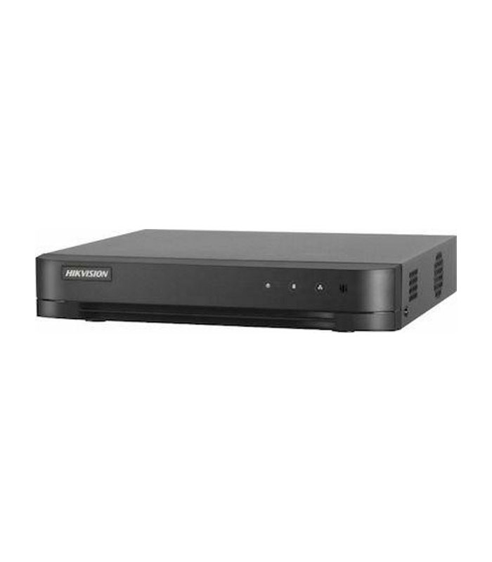 (ACUSENSE / Evita Falsas Alarmas) DVR 4 Megapixel / 16 Canales TURBOHD + 8 Canales IP /     ( 1 Bahía de Disco Duro )  / Audio por Coaxitron / Salida de Vídeo en Full HD